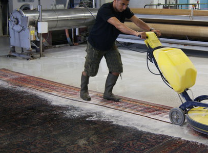 Nettoyage de carpette en laine
