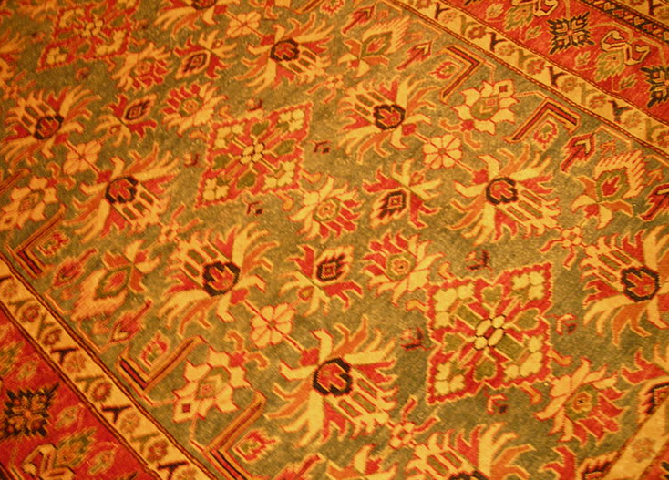 Nettoyage des tapis persans couleur
