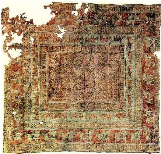 Tapis persan ancien de plus de 2000 ans